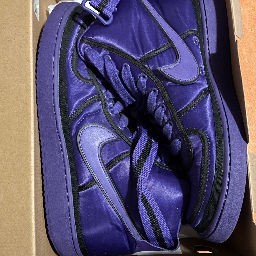 Purple Nylon Nike Airs